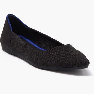 Rothy’s Pointed Toe Black Flats